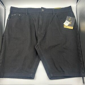 NWT Rocawear Men's 10" Black Stretch Denim Shorts Streetwear Size XL